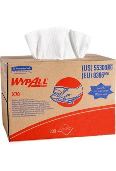 Kimberly-Clark 55300 - Wypall X70 Chiffons essuie-tout d'ateliers industriel